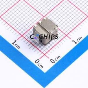 PS-5824SSB-2PN Push Button Switch SMD Switch No Lock Rectangle Plunger 500mA 24V - Product Image 2