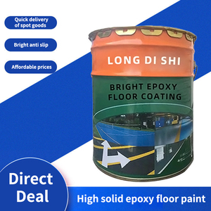 Çimento zeminler için kapalı açık ev atölyesi için özelleştirilmiş dayanıklı su bazlı epoksi reçine zemin boya sıvı kaplama - Product Image 4