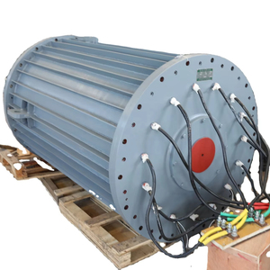 เครื่องกำเนิดไฟฟ้าพลังงานลม/น้ำ Bibo 1500kW 150rpm ขายตรงจากโรงงาน ความเร็วรอบต่ำ แม่เหล็กถาวร IP54 ประสิทธิภาพ 95% 690V 25Hz - Product Image 1