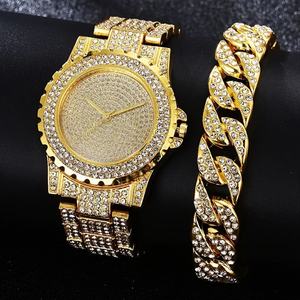 Relojes de Cuarzo para Mujer, Venta Caliente 2024, Set de Regalo, Relojes de Moda con Diamantes, Relojes de Lujo con Correa de Acero Inoxidable, Reloj para Mujer - Product Image 1