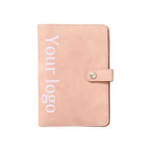 Custom Office Supplies 6 Ring Candy Colors Leather Notebook Planner Loose <b>Leaf</b> Budget A6 Binder - Product Image 2
