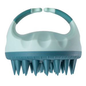 Portable Silicone Shampoo <b>Brush</b> Handheld <b>Round</b> Soft Scalp Massage <b>Brush</b> Bath Massage <b>Brush</b> Hair Shower Comb - Product Image 3