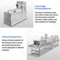 Machine de moulage automatique de sucre en morceaux HNOC, petite, pour la production de cubes de sucre