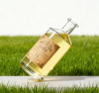 Botol Anggur Kaca Super Flint 500ml 700ml yang Dapat Didaur Ulang, untuk Vodka, Whisky, Rum, Dicetak Sablon dengan Gabus