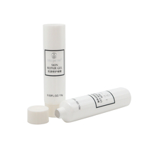 Récipient en plastique PE souple 15ML 35ml 45ml 65ml Tube d'extrusion d'air de lotion solaire Tube d'emballage cosmétique personnalisé en gros