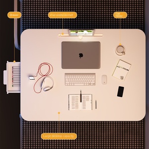 Nhà Máy Trực Tiếp Có Thể Gập Lại Ký Túc Xá Bàn Máy Tính Nhỏ Nhà Văn Phòng Nghiên Cứu Bảng Với Hội Đồng Quản Trị Tối ưu Cho Không Gian - Product Image 4