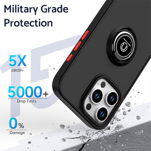 Funda de teléfono magnética con soporte de anillo a <span class=keywords><strong>precio</strong></span> al por mayor de fábrica para 6 7 8Plus X <span class=keywords><strong>XR</strong></span> xsmax 11 12 13 14 15promax 16 16pro 16plus 16promax - Product Image 6