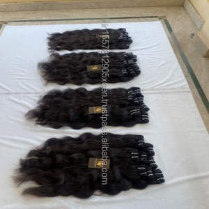 Temple Indian Virgin Raw ผมตรง,ผมสีดำธรรมชาติหยักตรงจากผู้จำหน่ายผมมิงค์ดิบของบราซิล - Product Image 3