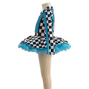 Осенняя тренировка для занятий фитнесом одежда для выступлений с длинным рукавом форма для чирлидинга активный гоночный школьный танцевальный костюм для девочек - Product Image 2