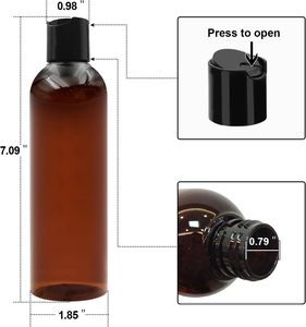 Emballage en plastique PET biodégradable écologique pour shampooing, lotion, gel douche, après-shampoing, flacon de 60 ml, 200 ml, 500 ml - Product Image 2
