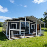 Usine chinoise, vente en gros, maisons préfabriquées de luxe à bas prix, maisons modulaires extensibles, maisons conteneurs pliables et extensibles, maisons standard