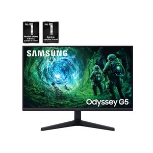Moniteur de jeu Samsung Odyssey G5 27\" G53F 2K QHD HDR10 200Hz IPS AMD FreeSync Premium Large - Product Image 3