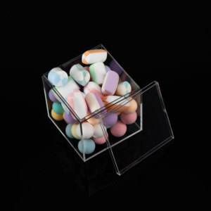 factories candies boxes chocolate christmas box for candy packaging dessert display with lid storage flower gift acrylic box