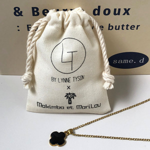 Wholesale Natural Custom Logo Printed Cotton Linen <b>Drawstring</b> <b>Bag</b> <b>Makeup</b> Brush Earphone Perfume Storage Cotton Sachet - Product Image 5