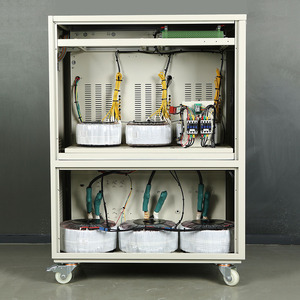 Стабилизатор напряжения 20 кВА, 3-фазный, медный, статический SVC, бесконтактный, высокоэффективный трансформатор переменного тока - Product Image 3