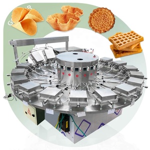 Machine Professionnelle Électrique à Gaufrettes, Cornets Sucrés, Façonner des Pizzas, Bâtonnets à Rouler, Coupes de Biscuits et Autres Snacks - Product Image 1