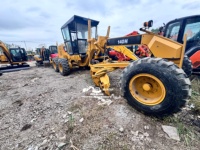 Niveleuses d'occasion Cat 140H, niveleuse hydraulique, moteur 3176C, faible nombre d'heures de fonctionnement, prix bas et performances optimales