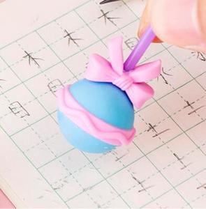 Boîte-cadeau à fenêtre couleur bonbon ensemble de gommes à dessert et sucette gomme de papeterie créative pour étudiants - Product Image 6