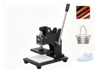 Machine de découpe à l'emporte-pièce manuelle compacte FS-509, petite, légère, pression 0,8t, plaque de serrage 125*90mm, garantie 1 an