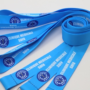 Personalized Sublimation Printing Polyester Keychain Neck Strap Phone Lanyard Heat Press Custom Lanyard - Product Image 4