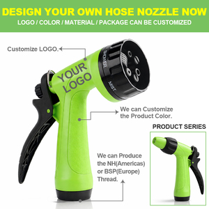 SUNSHINE BSCI Factory Custom <strong>Garden</strong> Hose Nozzle GS Certified OEM/ODM Professional Water Spray Gun for Private Label Brands - Product Image 2
