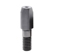 Goupilles de positionnement en acier inoxydable de haute précision avec filetage, goupilles cylindriques fixes, goupilles de centrage personnalisées