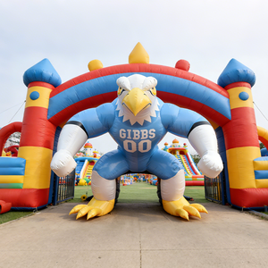 Arco Inflable Grande con Costuras Reforzadas, Impermeable, Color Personalizable, Fácil de Instalar, para Actividades de Marketing en Festivales Escolares - Product Image 1