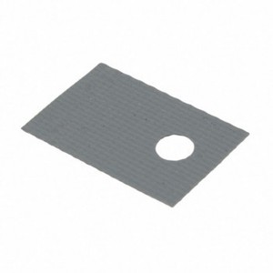 Plaque isolante en mica 2,5x2cm pour transistors électroniques - Product Image 1
