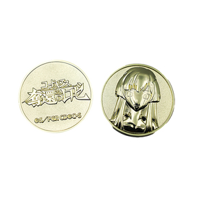 Monedas Metálicas Personalizadas de Múltiples Colores, Monedas de Anime de Dibujos Animados del Mundo Futuro, Monedas de Atenea, Moneda de Chica Bonita para Colección de Fans - Product Image 2
