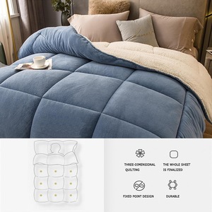 Mền mềm mại và thoải mái với các mặt hàng giường thêu với hiệu ứng cách nhiệt đáng chú ý cho mùa đông - Product Image 4