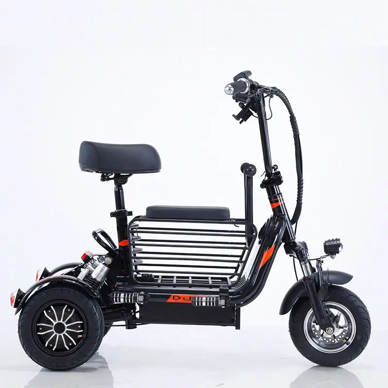 Motocicleta triciclo com motor de carga de três rodas 1000 W barato