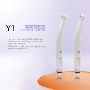 Tay khoan tuabin nha khoa đầu tiêu chuẩn tốc độ cao với chức năng phun vật liệu thép không gỉ - Product Image 1