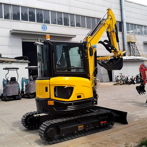 Mini Excavadora de 4 Toneladas con Motor EPA CE 5, Excavadora Hidráulica Pequeña de 1, 2 y 3 Toneladas para Construcción y Agricultura - Product Image 1