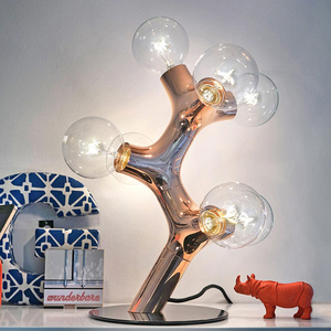 Modern Decorative Brass Branch Led Hotel Living Room Bedside Bar Luxury Table <strong>Lamp</strong> - Product Image 1