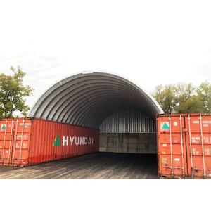 Abri/Tente Conteneur PVC à Prix de Gros pour Stockage d'Équipement, Stationnement, Stockage de Charbon, Entrepôt de Machines, Auvent Pare-Soleil - Product Image 6