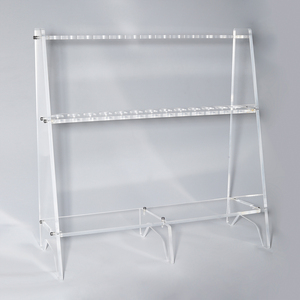 Transparent Acrylic <strong>Lightsaber</strong> <strong>Stand</strong> Wholesale Samurai Sword Display Rack Floor-Standing <strong>Lightsaber</strong> Display <strong>Stand</strong> - Product Image 2