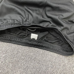 Streetwear Retro Men's Sports Shorts Custom Polyester Printed Logo Breathable Casual Sports Shorts - Product Image 4