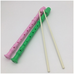Wholesale Factory High Quality Multi Color 8 Hole Plastic Flute, Colored Children Beginner Practice Wind <b>Instrument</b> - Product Image 6