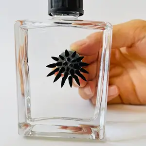 עיצוב הבית זכוכית מלאכות Educstional לחץ הקלה צעצועי קסם Ferrofluid מגנטי תצוגת בקבוק