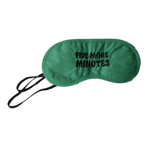 Masque pour les yeux en coton personnalisé avec logo brodé Beckon et masque de sommeil de marque pour les voyages en avion, les hôtels et les siestes au bureau - Product Image 2