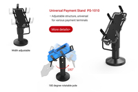 Support universel réglable pour machine de bureau POS Support de paiement pour carte de crédit