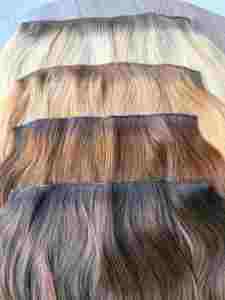 Extensions de <span class=keywords><strong>cheveux</strong></span> naturels Remy vierges doublement étirés de qualité supérieure Halo à clipser, modèle 2026, <span class=keywords><strong>les</strong></span> plus vendues - Product Image 3