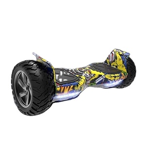 Trottinette électrique auto-équilibrante avec roues <span class=keywords><strong>tout</strong></span>-<span class=keywords><strong>terrain</strong></span> de 8,5 pouces, lumières LED, <span class=keywords><strong>Bluetooth</strong></span>, <span class=keywords><strong>hoverboard</strong></span> pour enfants - Product Image 1