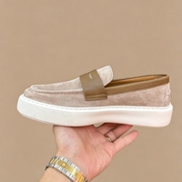 Nouvelles Chaussures Mocassins Respirantes pour Hommes en Cuir Véritable de Vache – Chaussures Habillées Oxford Formelles pour le Bureau et la Carrière