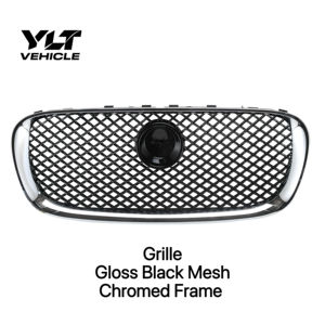 Grille de pare-chocs avant pour <span class=keywords><strong>Jaguar</strong></span> <span class=keywords><strong>XF</strong></span> 2009-2011 XFR <span class=keywords><strong>2010</strong></span>-2011, maille noire brillante, cadre chromé, référence OEM C2Z148921, <span class=keywords><strong>prix</strong></span> usine - Product Image 3