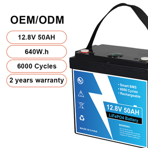 แบตเตอรี่ลิเธียม 640Wh แบบพกพาสำหรับตั้งแคมป์และรถบ้าน, ระบบจ่ายไฟแบบ Deep Cycle สำหรับการใช้งานแบบ Off-Grid พร้อมระบบ BMS ในตัว - Product Image 4