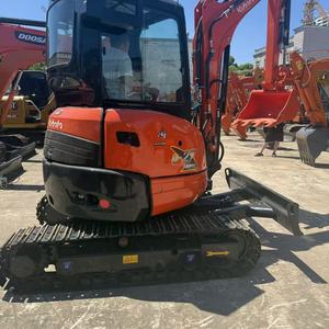 Mini-pelle hydraulique Kubota U27 compacte de 2,7 tonnes, d'occasion, à faible nombre d'heures de fonctionnement, zéro recul, prête à l'emploi pour l'agriculture et les travaux en espaces restreints - Product Image 6