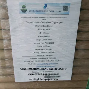 Factory wholesale good air permeability high surface strength good formation NCR paper