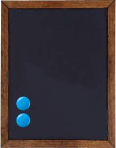 Premium 11x14 rustique pin bois cadre petit tableau noir pour <span class=keywords><strong>cuisine</strong></span> mur décor table signes mariages Menu conseil - Product Image 2