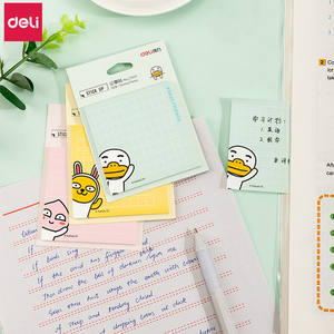 Deli 21531แผ่นบันทึกย่อช่วยเตือนความจำ,แผ่นบันทึกย่อช่วยเตือนเพื่อน <span class=keywords><strong>Kakao</strong></span> 12แพ็คแผ่นสติ๊กเกอร์ลายการ์ตูนพีชสำหรับวางแผนไว้ทำรายการภาษาเกาหลี - Product Image 4